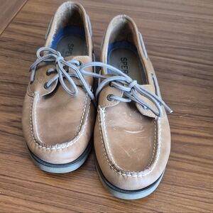 Sperry Men's Light Brown Boat Shoes 9M